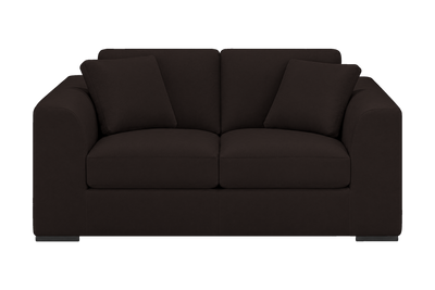 Caro Medium Sofa in Dante Ebony