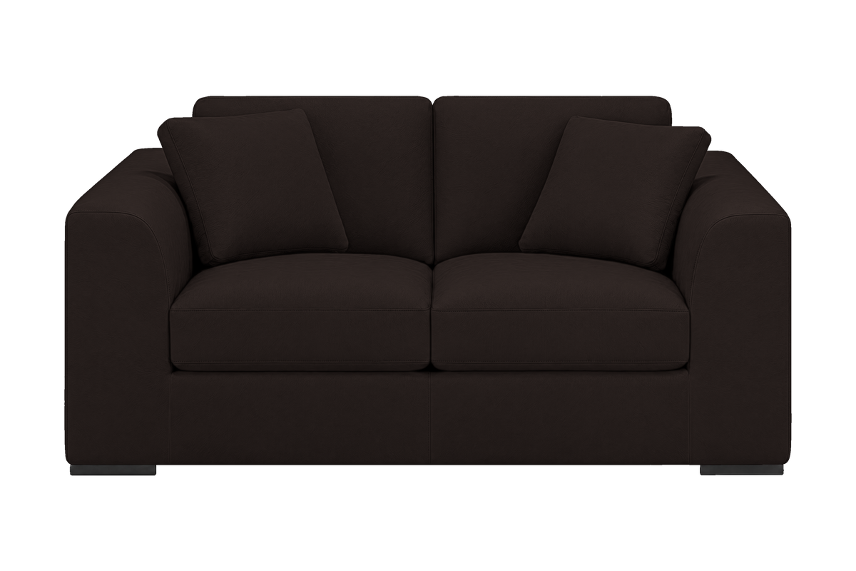 Caro Medium Sofa in Dante Ebony