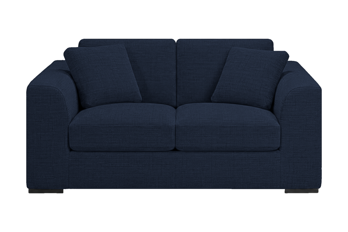 Caro Medium Sofa in Roni Ember Blue