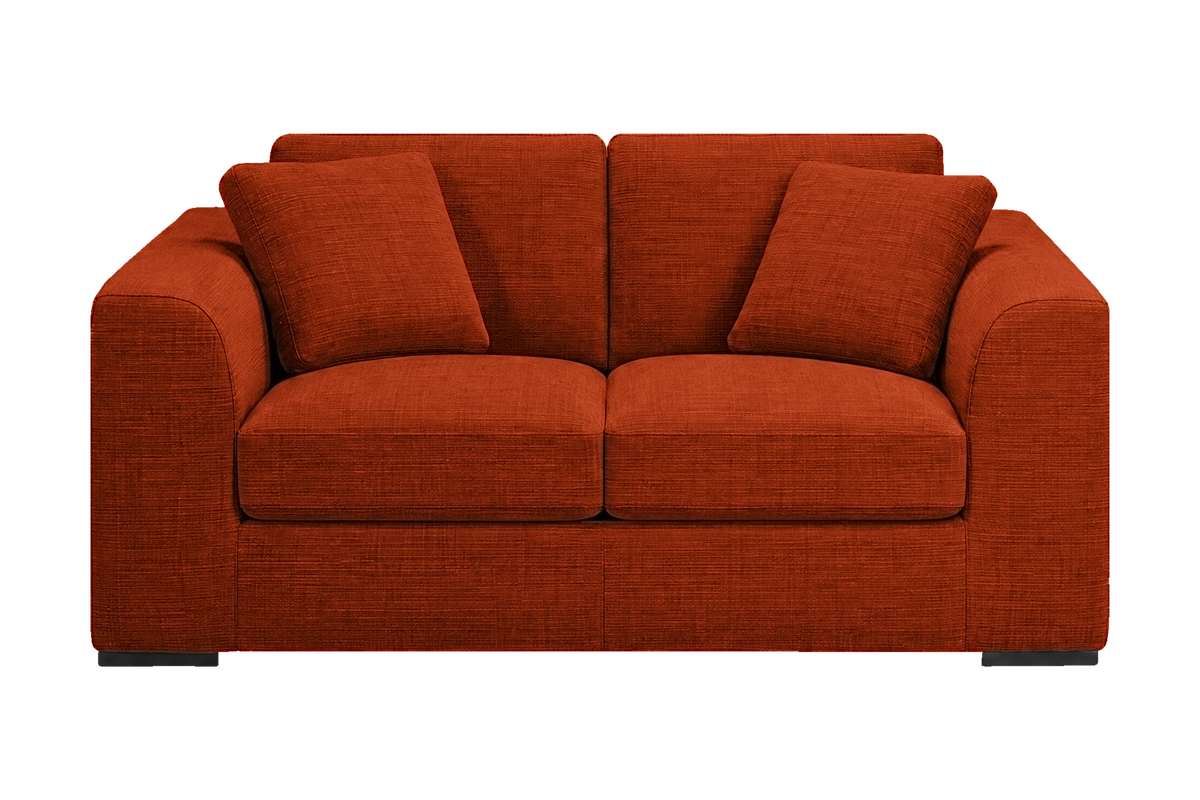 Caro Medium Sofa in Roni Poppy