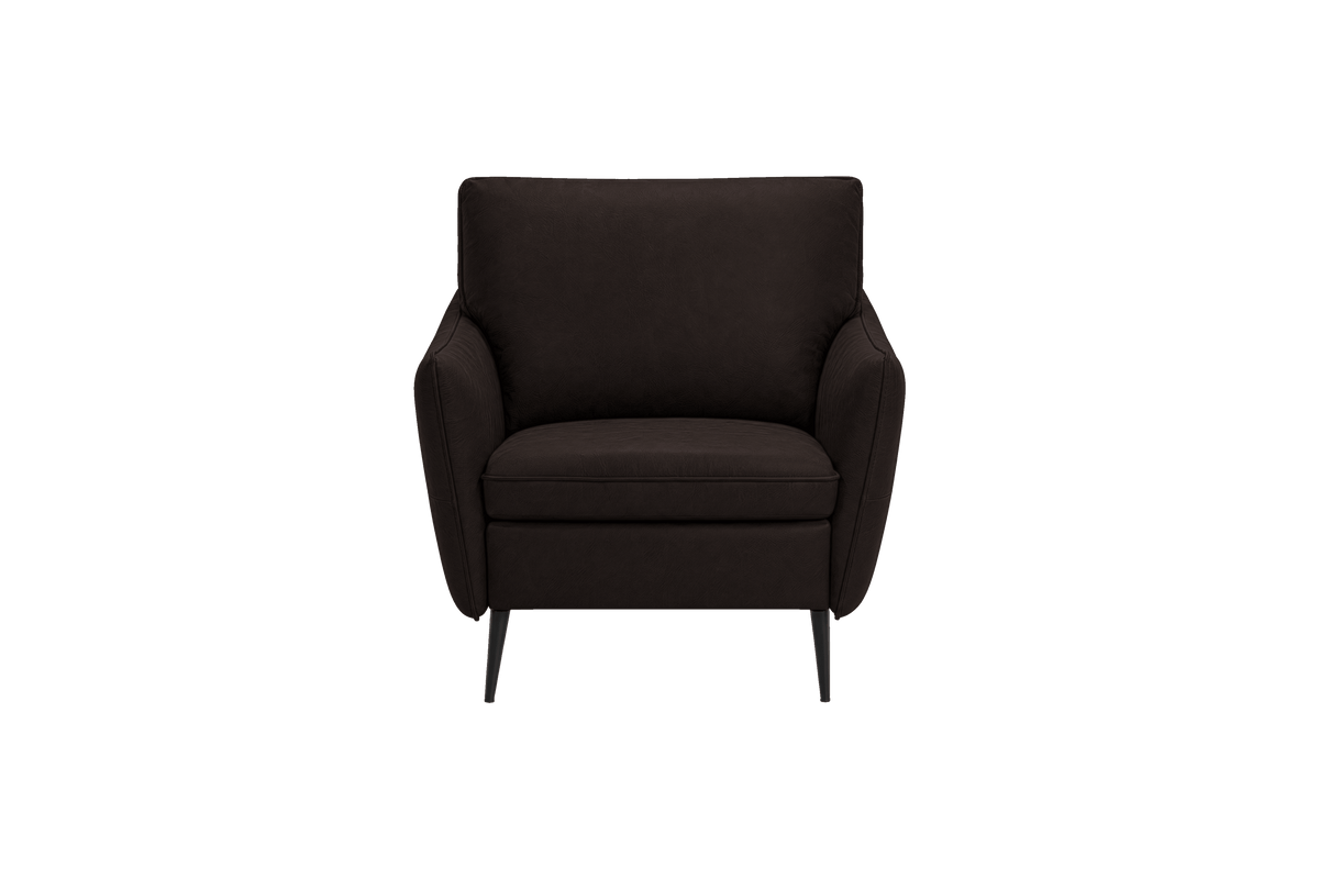 Edgar Accent Chair in Dante Ebony