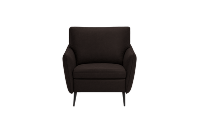 Edgar Accent Chair in Dante Ebony