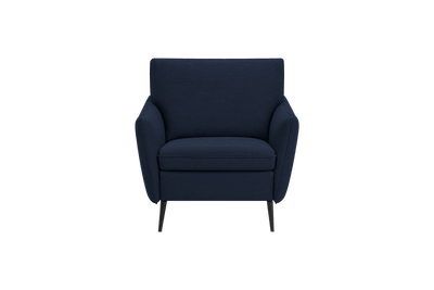 Edgar Accent Chair in Roni Ember Blue
