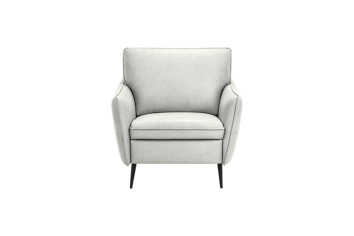 Edgar Accent Chair in Felix Milky