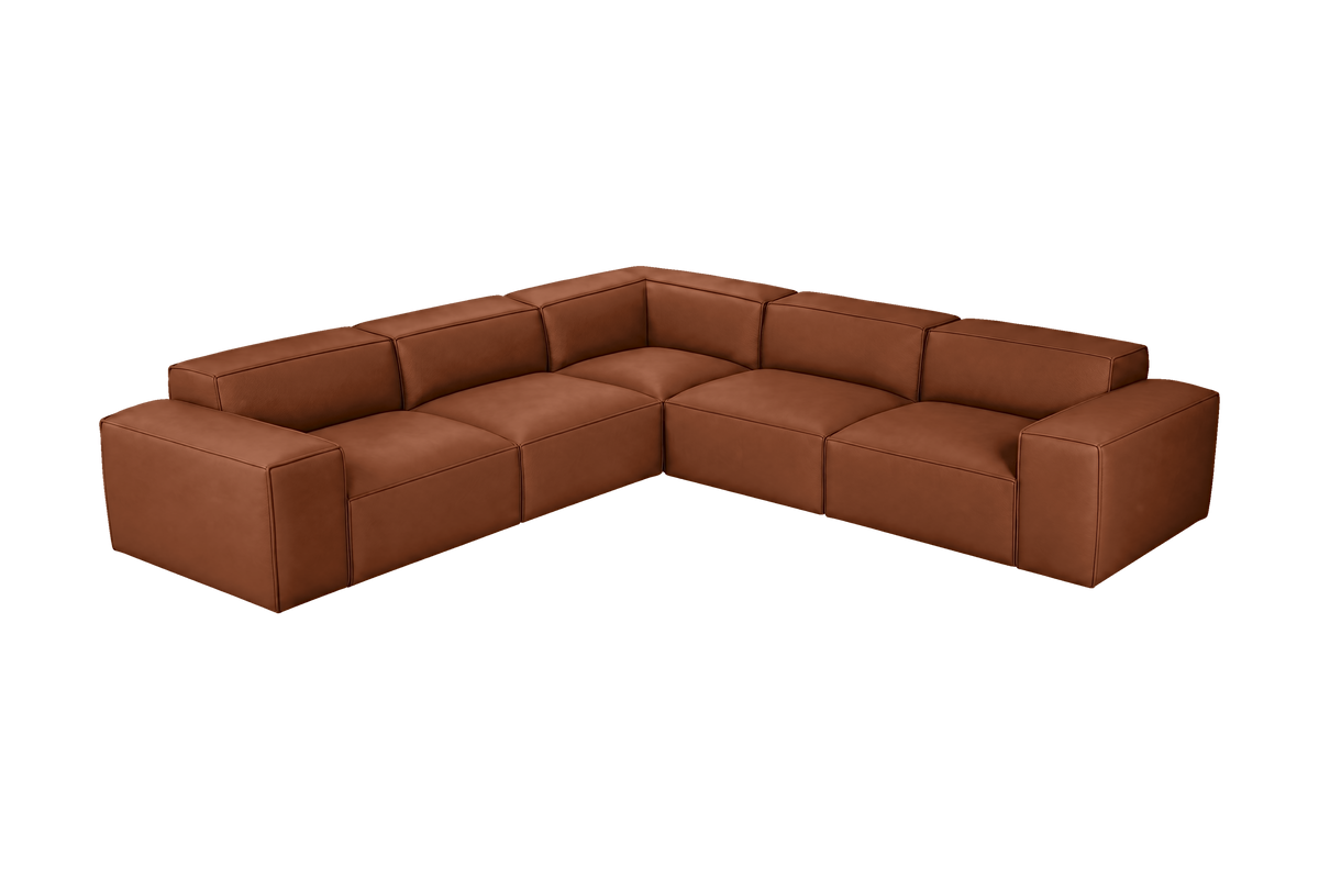 Elo Corner Sofa in Dante Hazel