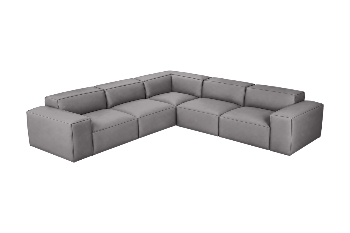 Elo Corner Sofa in Dante Meteor