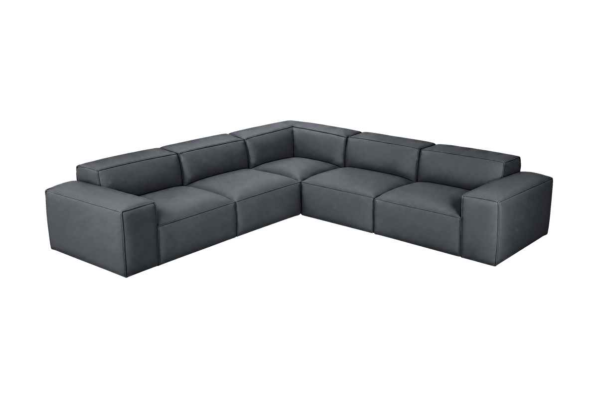Elo Corner Sofa in Dante Shark