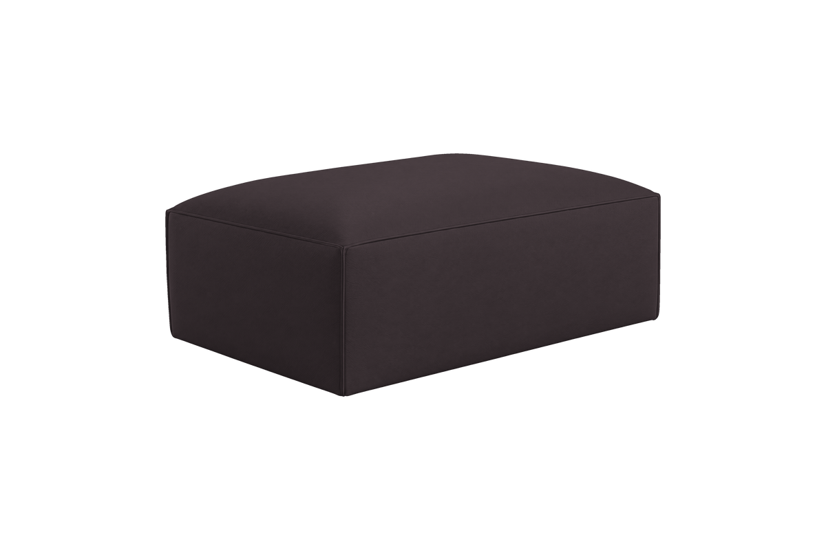 Elo Footstool in Dante Charcoal