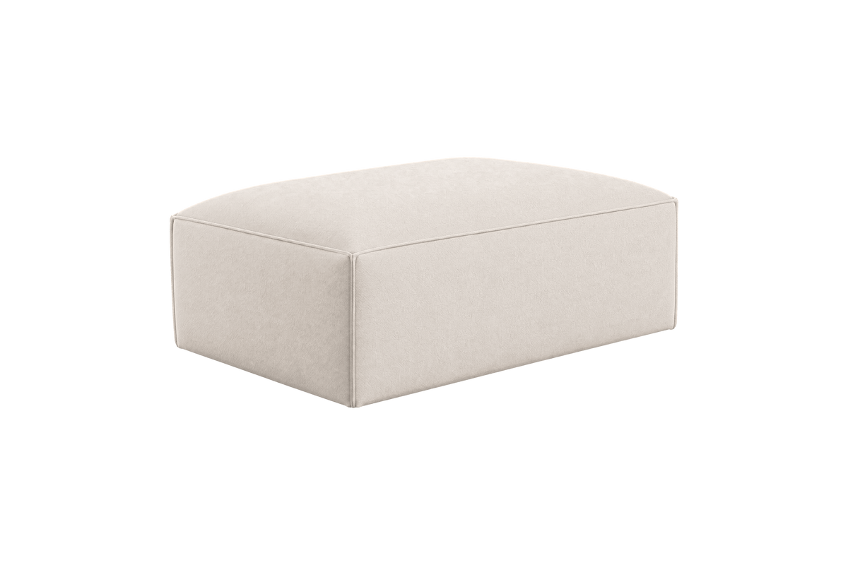 Elo Footstool in Fresco Milky