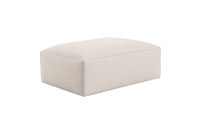 Elo Footstool in Fresco Milky