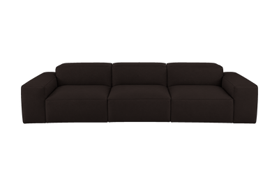 Elo Large Sofa in Dante Ebony