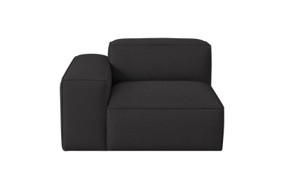Elo Chair One Arm Left in Roni Ember