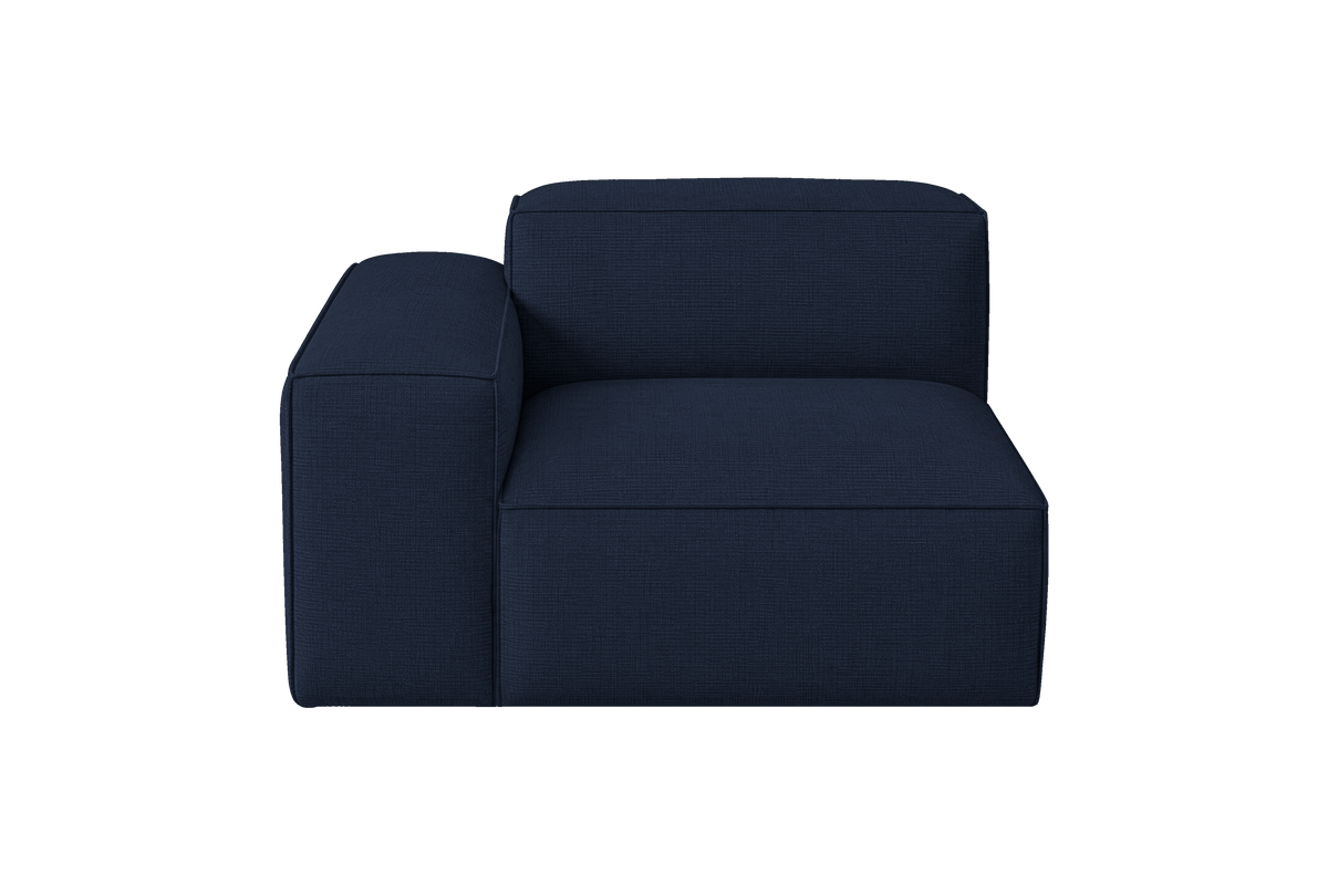 Elo Chair One Arm Left in Roni Ember Blue