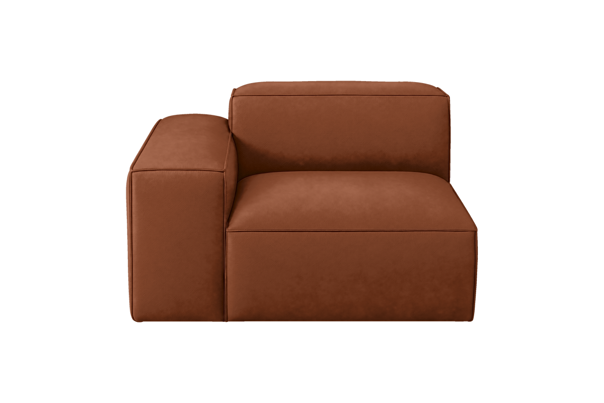 Elo Chair One Arm Left in Dante Hazel