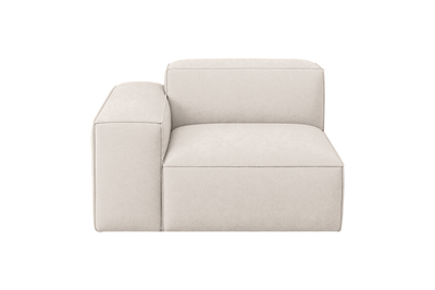 Elo Chair One Arm Left in Fresco Milky