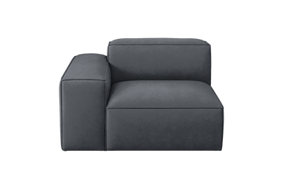 Elo Chair One Arm Left in Dante Shark