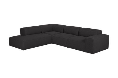 Elo Left Bumper Sectional in Roni Ember