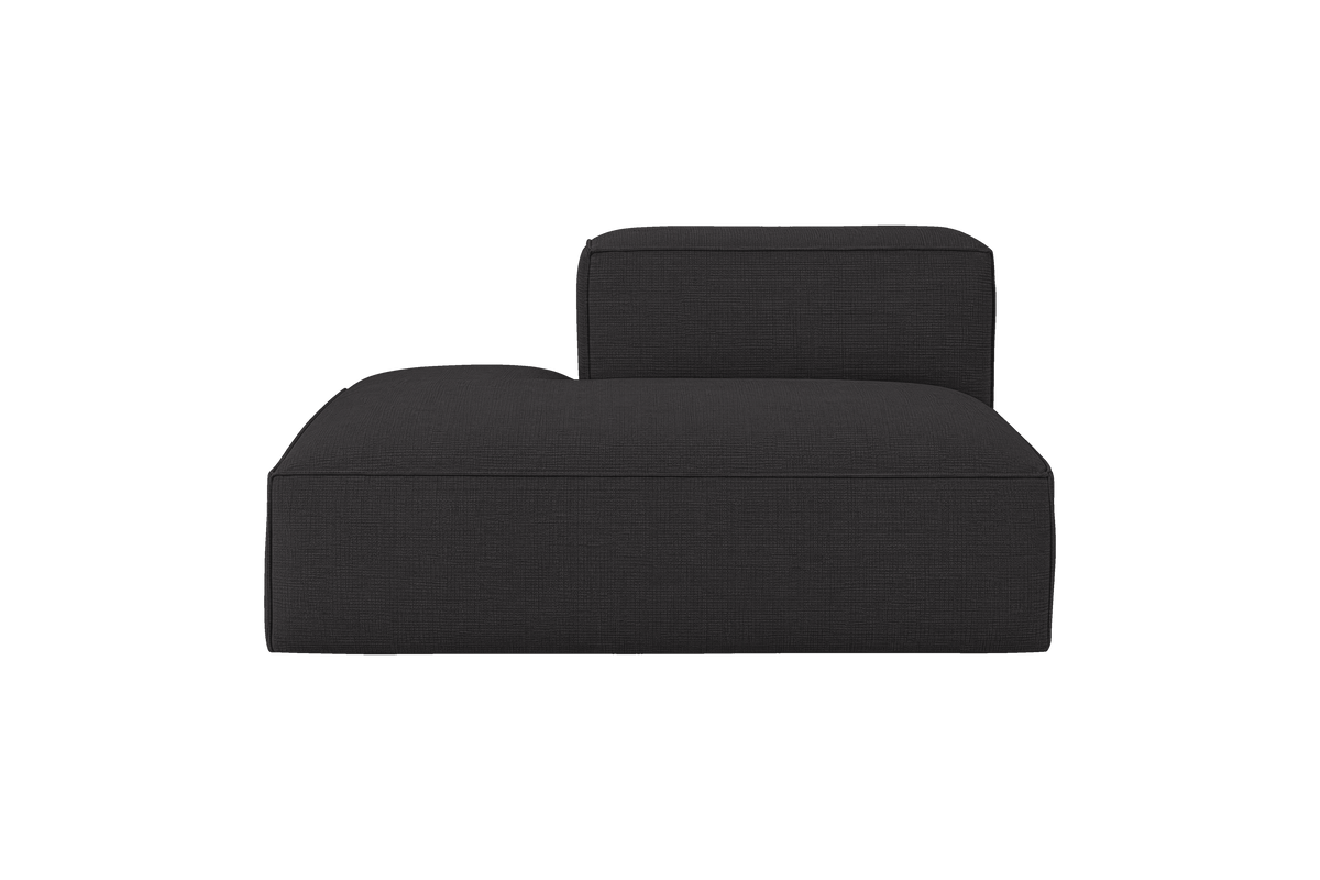 Elo Chaise Left in Roni Ember