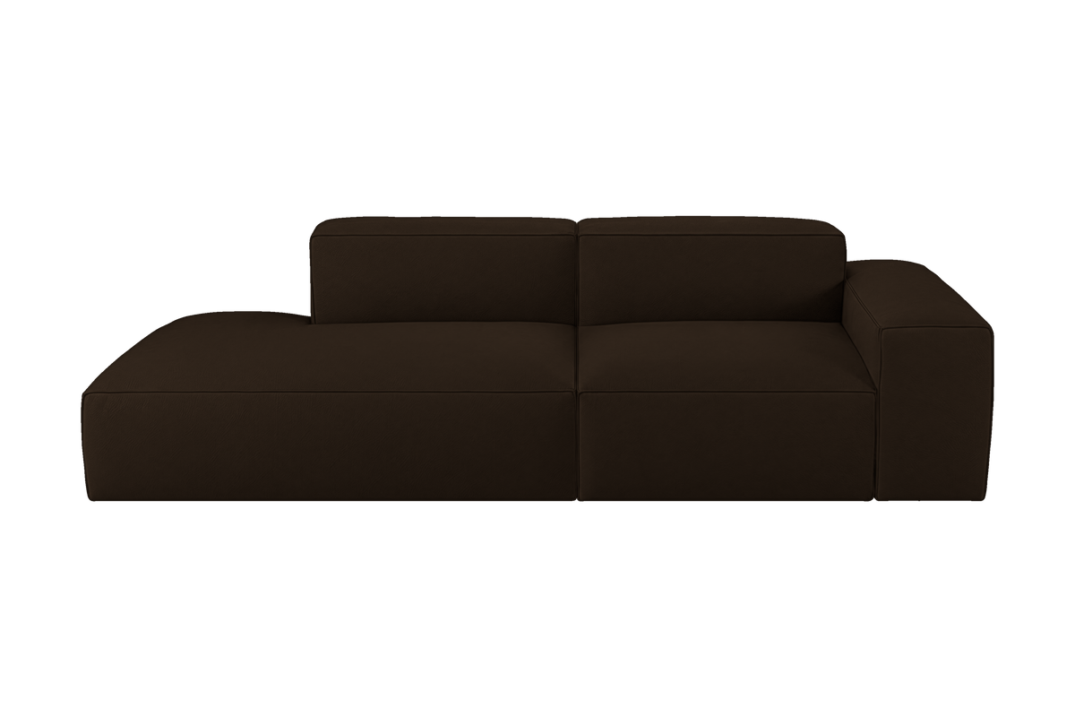 Elo Left Chaise Sofa in Marfa Charcoal