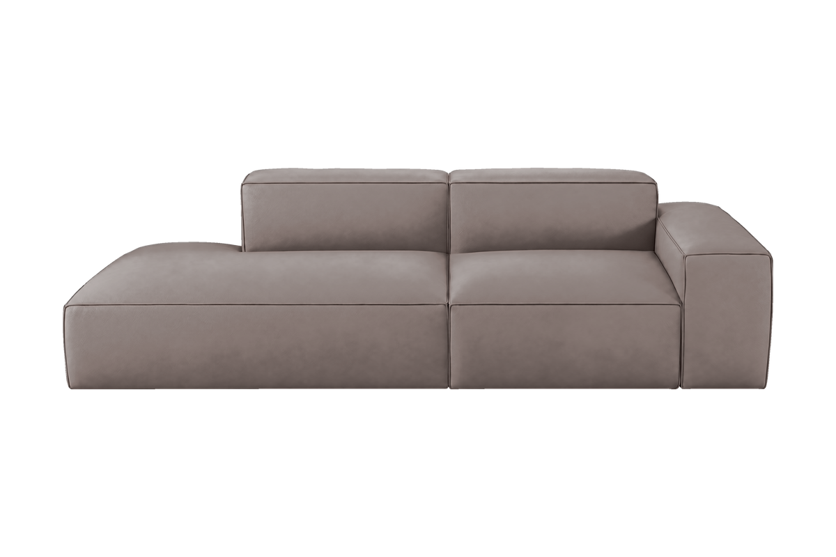 Elo Left Chaise Sofa in Dante Cos