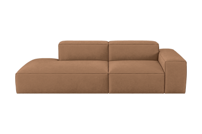 Elo Left Chaise Sofa in Fresco Hazel