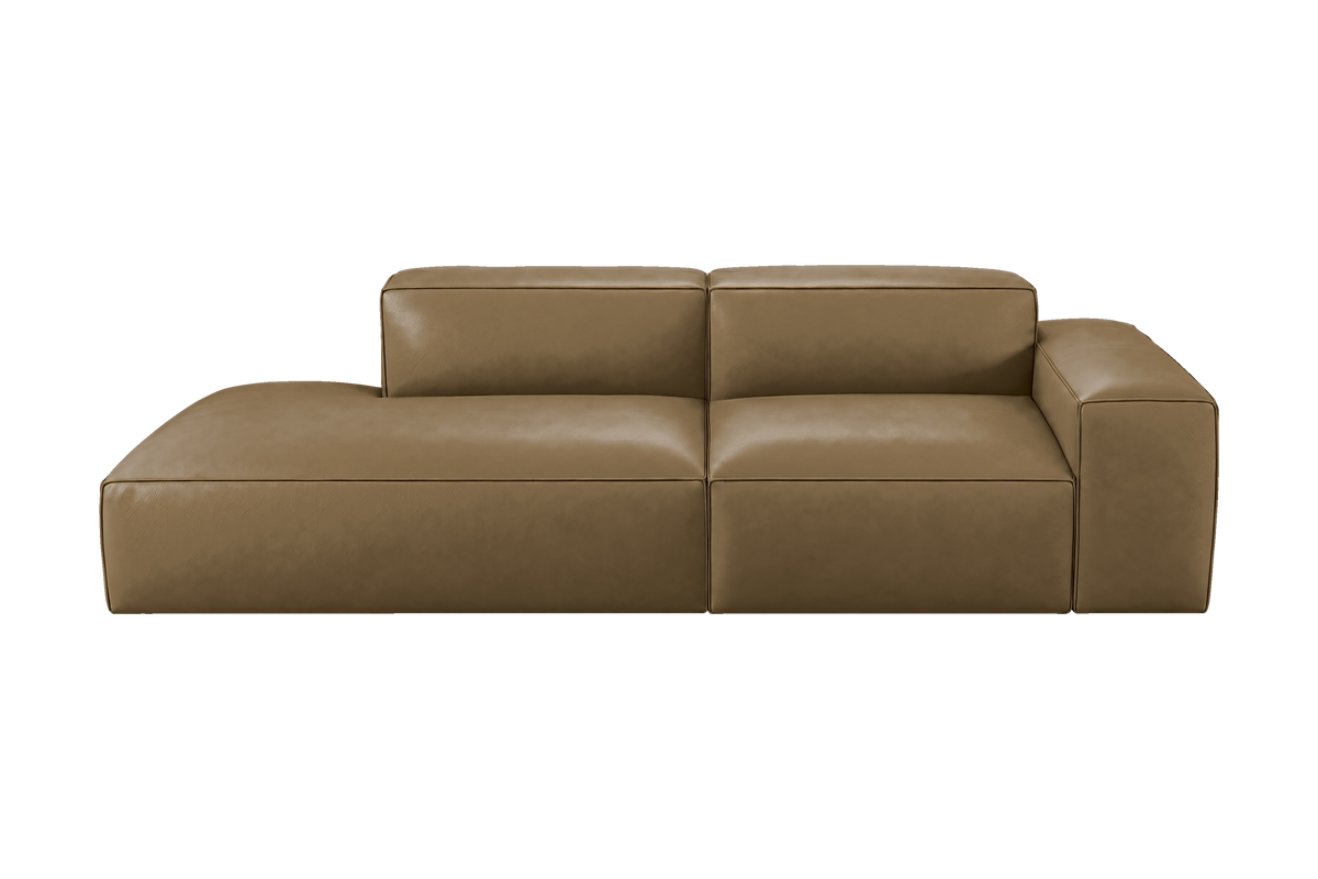 Elo Left Chaise Sofa in Momo Olivia