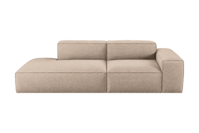 Elo Left Chaise Sofa in Roni Pine Nut