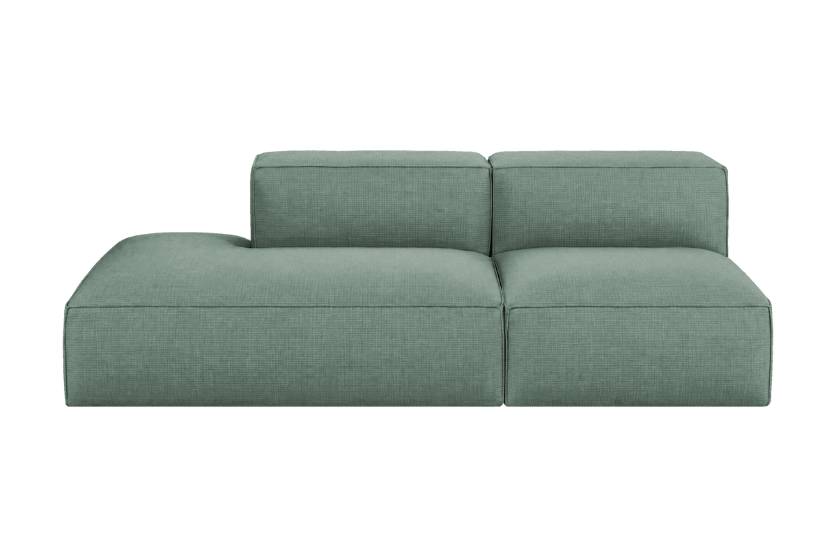 Elo Left Open Chaise Sofa in Roni Nane