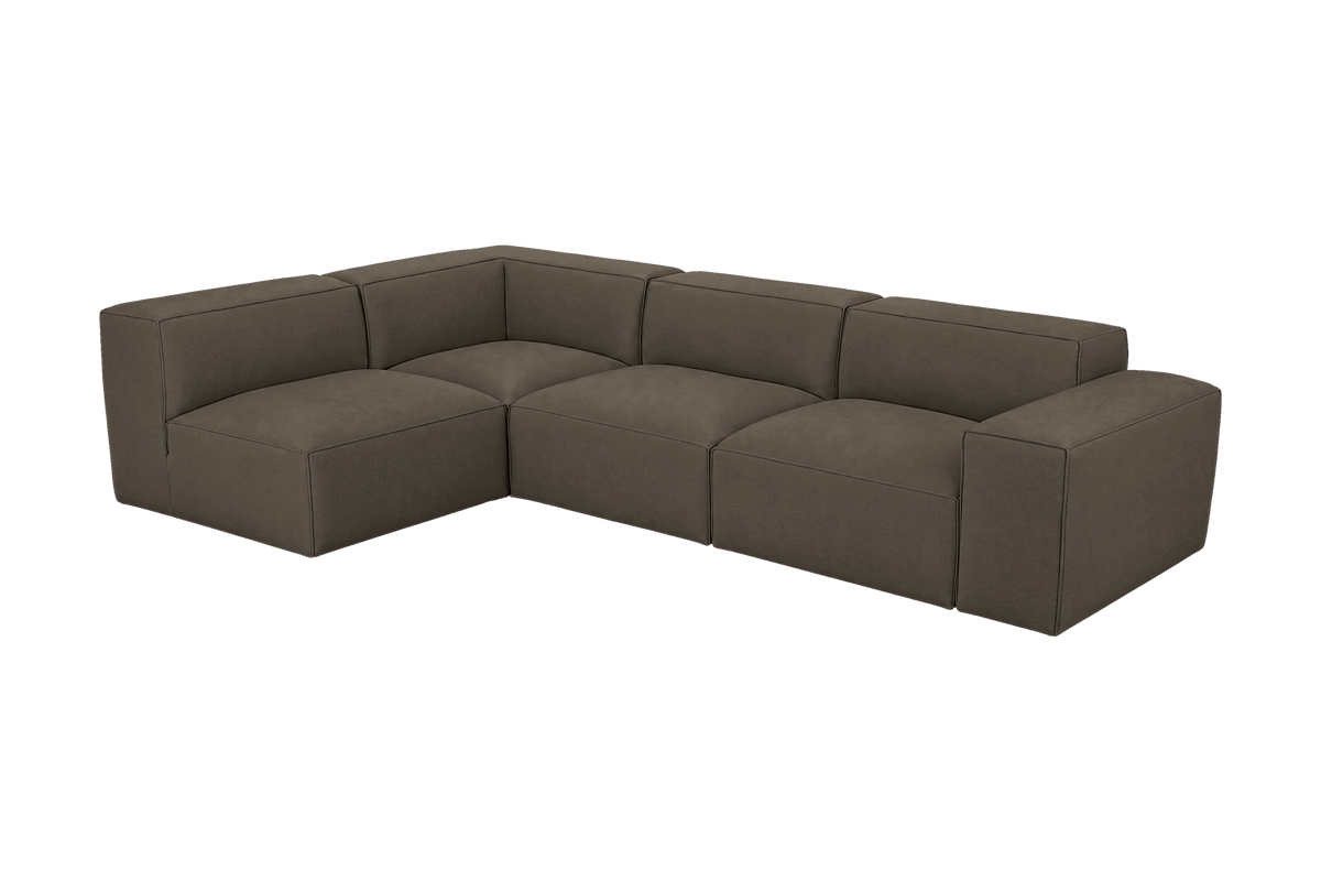 Elo Left Open Sectional in Fresco Cos