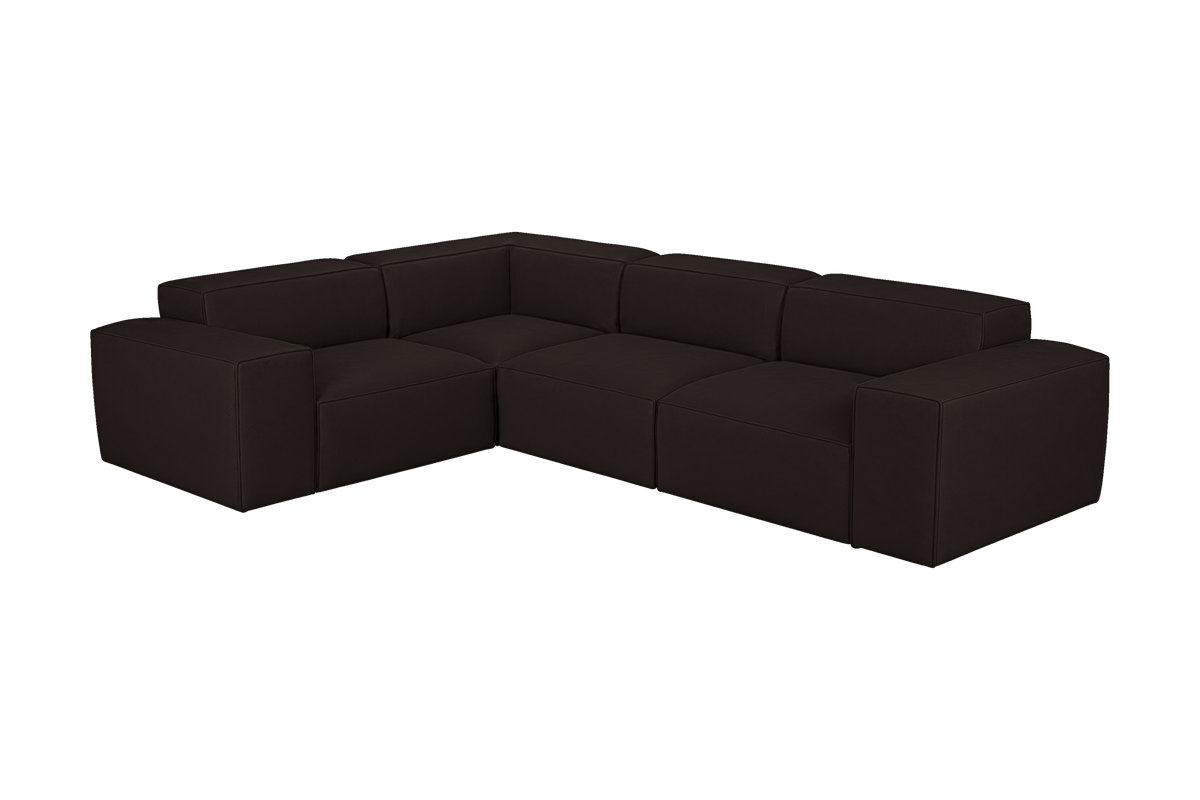 Elo Left Sectional in Dante Ebony