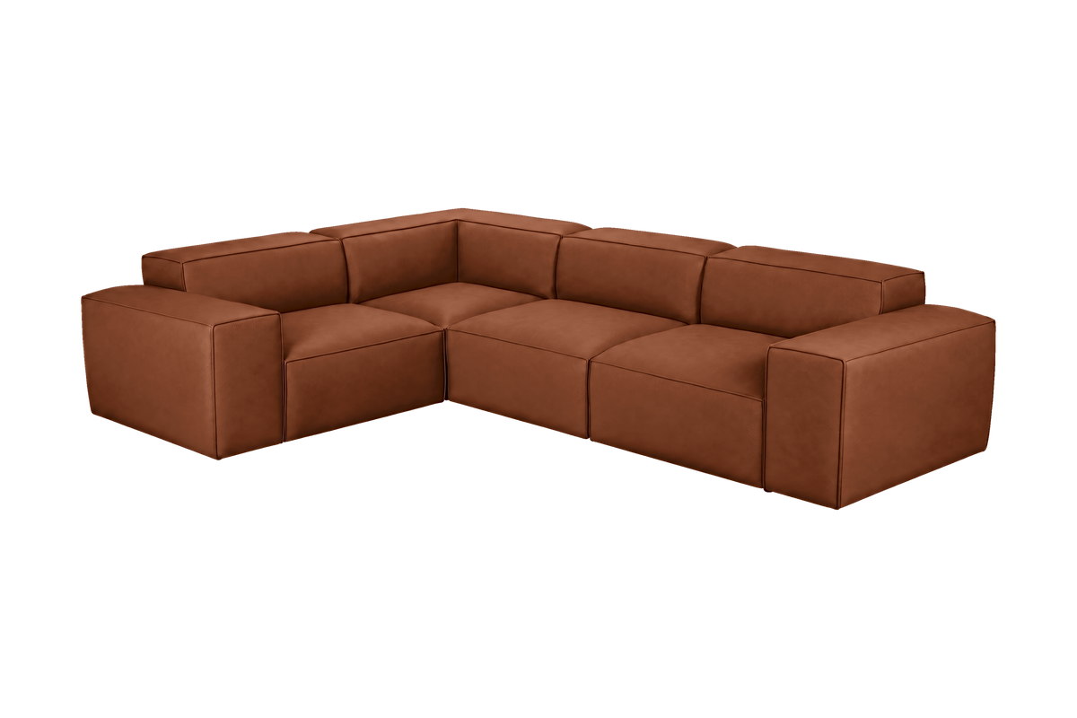 Elo Left Sectional in Dante Hazel