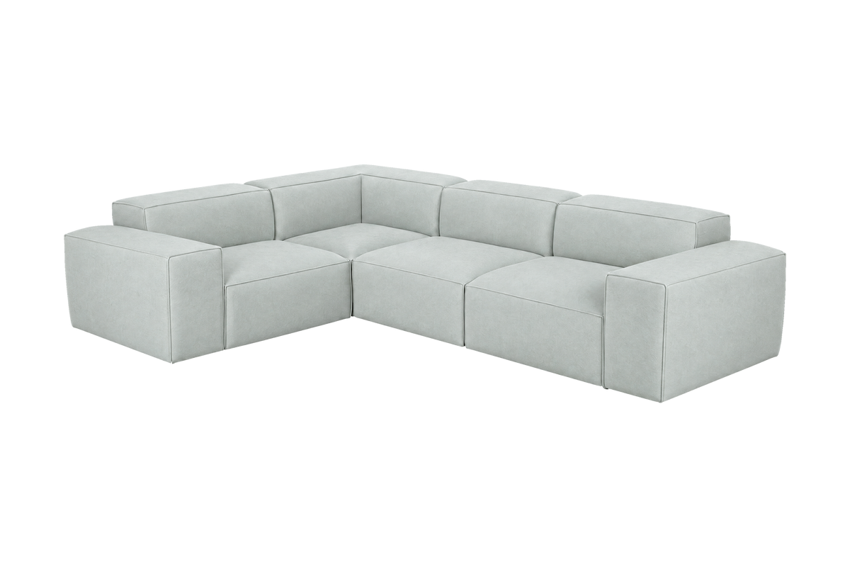 Elo Left Sectional in Fresco Meteor