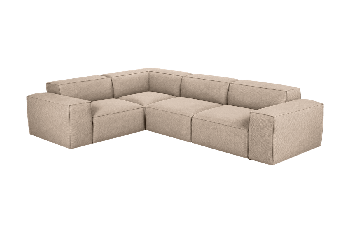 Elo Left Sectional in Roni Pine Nut