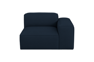Elo Chair One Arm Right in Dante Aqua