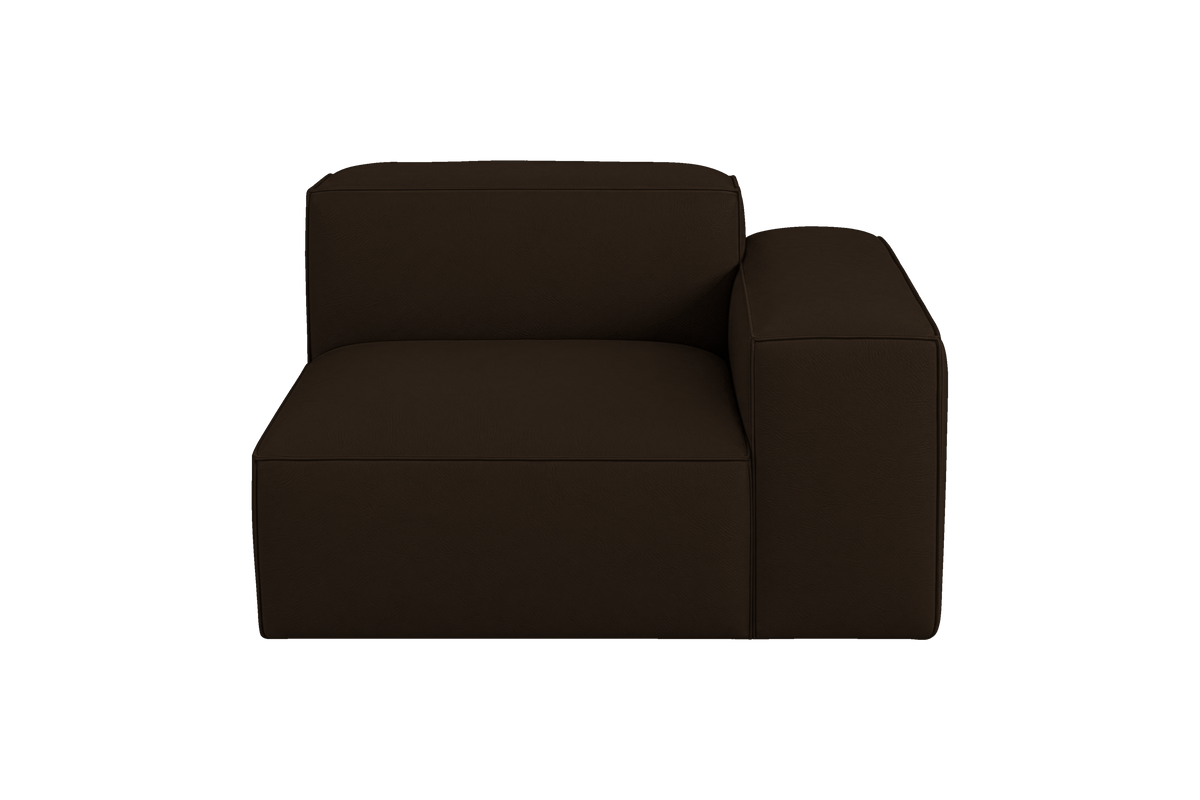 Elo Chair One Arm Right in Marfa Charcoal