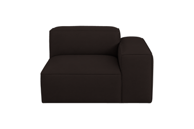 Elo Chair One Arm Right in Dante Ebony