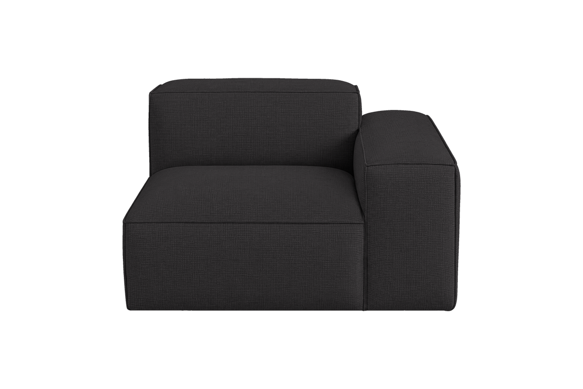 Elo Chair One Arm Right in Roni Ember