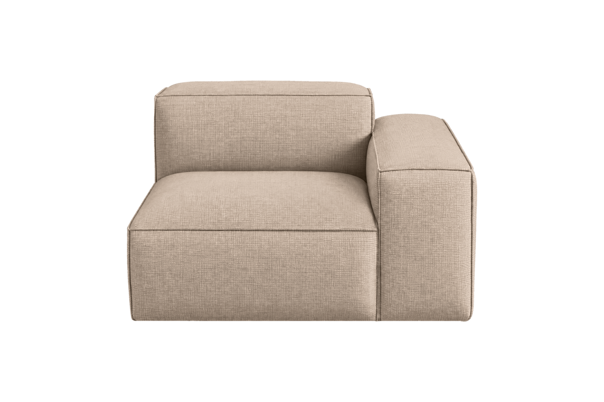 Elo Chair One Arm Right in Roni Pine Nut