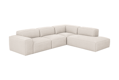 Elo Right Bumper Sectional in Fresco Milky