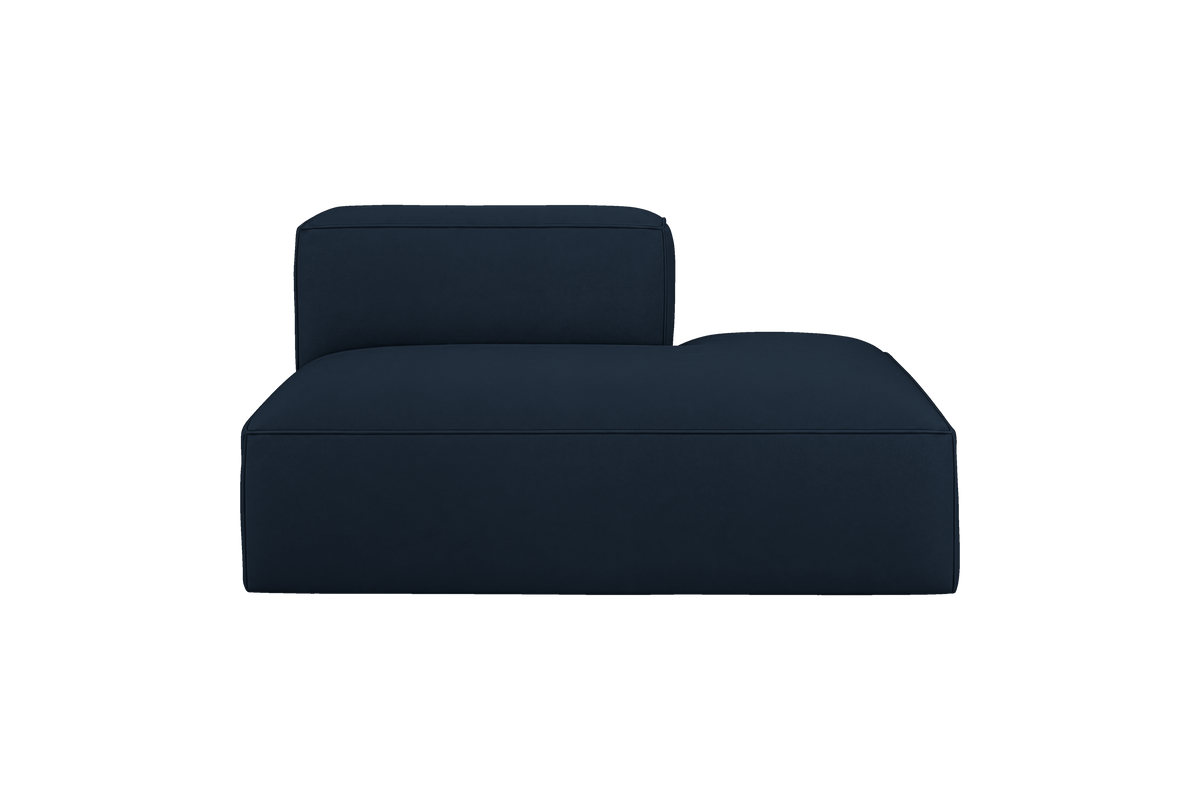 Elo Chaise Right in Dante Aqua