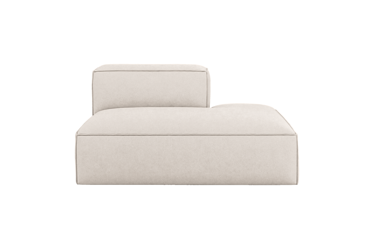 Elo Chaise Right in Fresco Milky