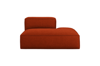 Elo Chaise Right in Roni Poppy
