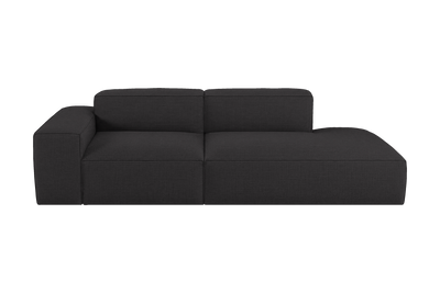 Elo Right Chaise Sofa in Roni Ember