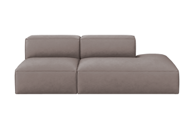 Elo Right Open Chaise Sofa in Dante Cos