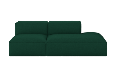 Elo Right Open Chaise Sofa in Roni Frog