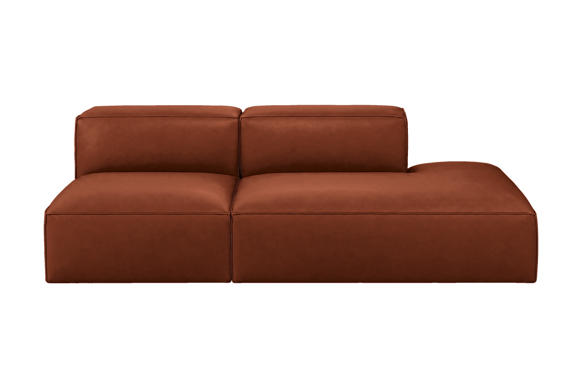 Elo Right Open Chaise Sofa in Momo Grower