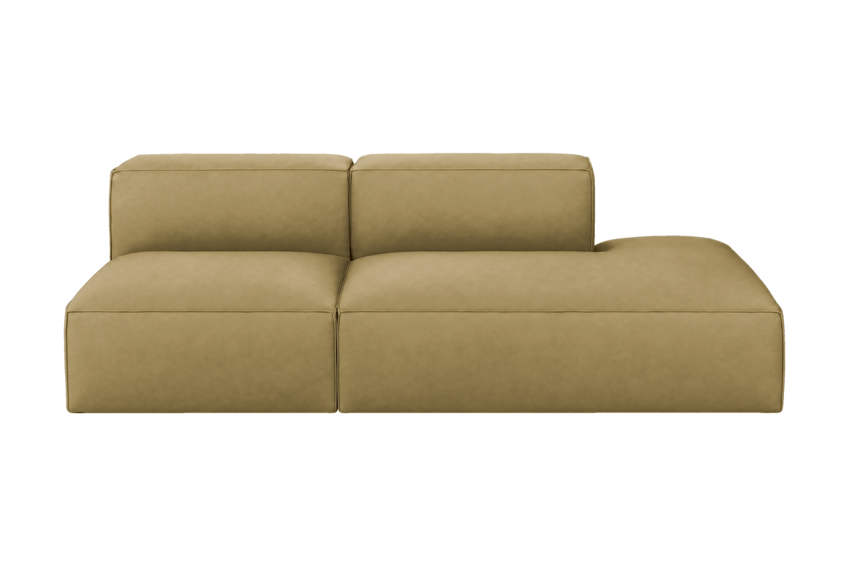Elo Right Open Chaise Sofa in Marfa Olivia