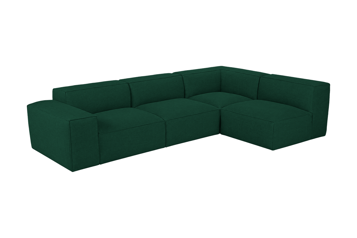 Elo Right Open Sectional in Roni Frog