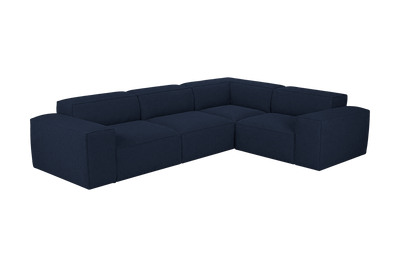 Elo Right Sectional in Roni Ember Blue