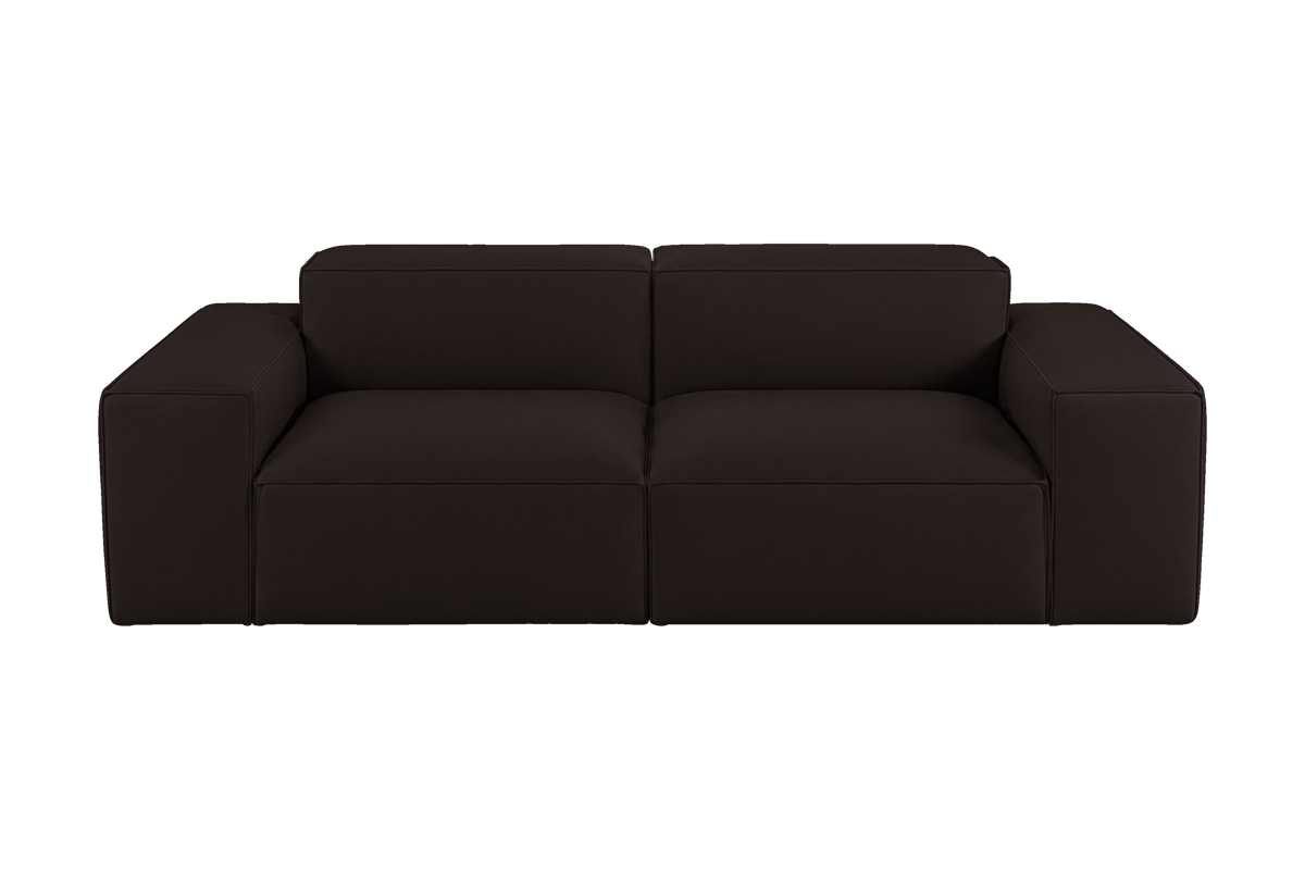 Elo Small Sofa in Dante Ebony